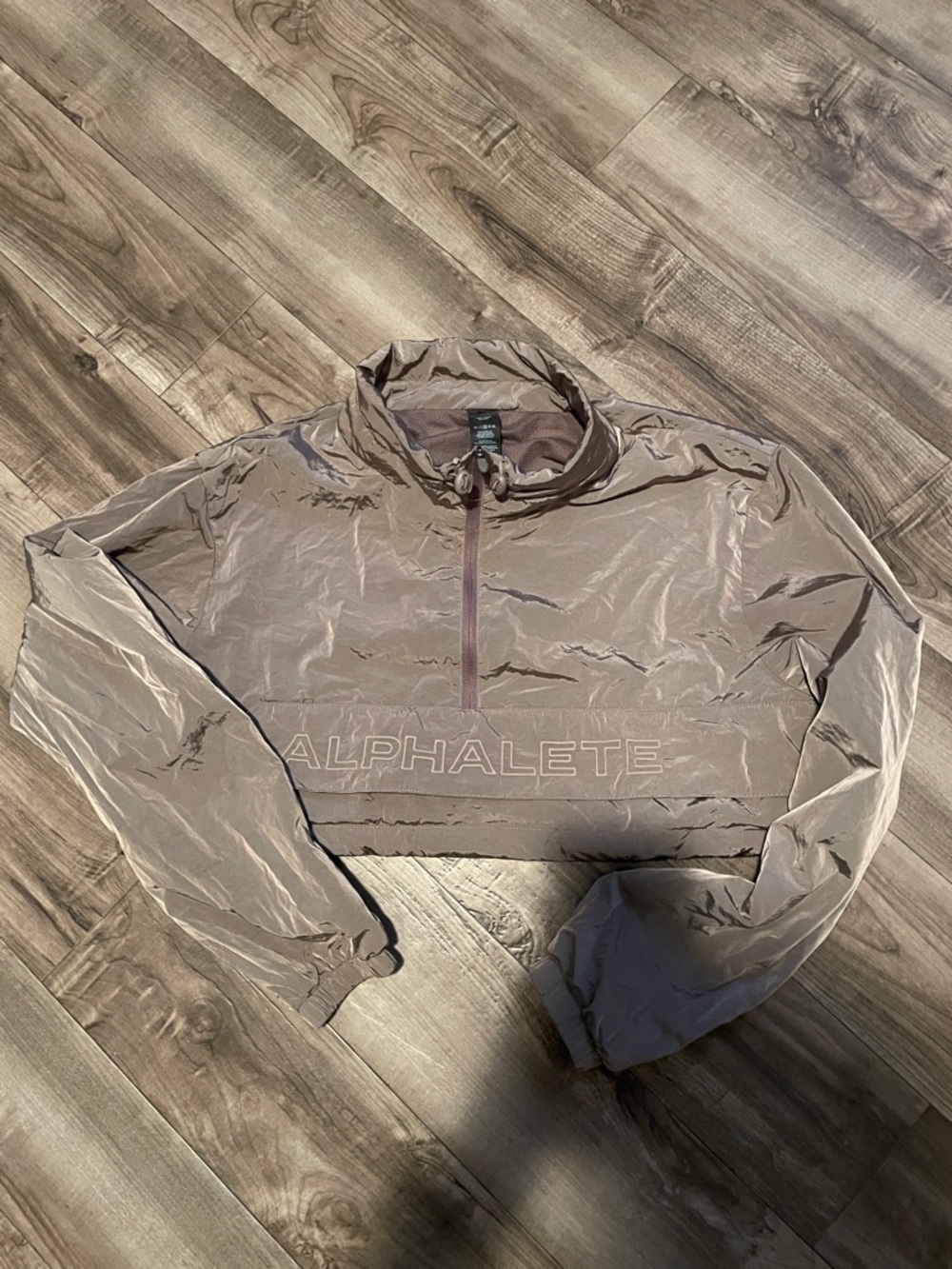 Cropped Alphalete Windbreaker
